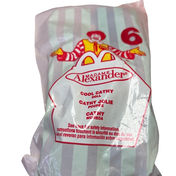 McDonald's 2002 Madame Alexander Collectible Dolls 1-6 unopened Complete Set - Picture 7 of 9